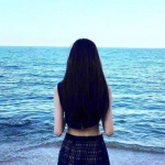 女头唯美侧脸或背影