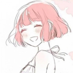 二次元女头简单可爱高清图片