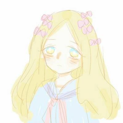 卡通小女孩头像图片