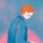 清新情头一男一女两张动漫高清图片