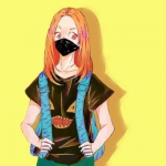 情头卡通一男一女高清可爱图片