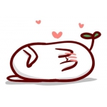 头像情头搞怪可爱两张分开高清图片