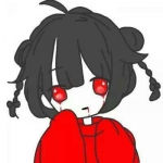 超酷黑暗病娇系动漫头像图片女