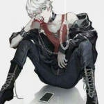 很酷的微信动漫男头