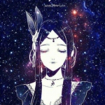 女生梦幻浪漫星空十二星座唯美图