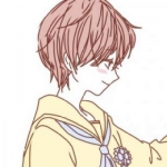 情头一人一半动漫卡通高清图片