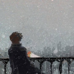 情头一男一女很酷漫画