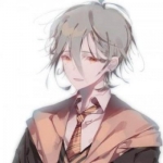 动漫情头一对两张分开高冷图片