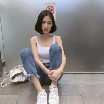 QQ头像短发女生时尚潮流