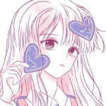 可爱头像少女心动漫粉色