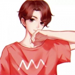 抖音动漫情头一男一女分开好看图片