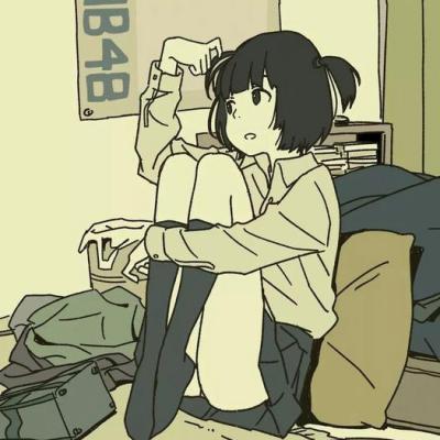 个性酷漫画女头