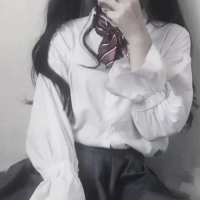 身体部位制服头像女