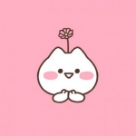 卡通可爱情头一人一张高清图片