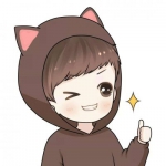 情头男女分开卡通可爱高清图片