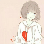 动漫超甜高清情头两张图片