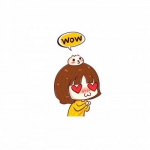 情侣之间秀恩爱动漫头像图片