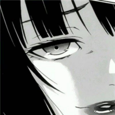 女头丧系动漫黑白