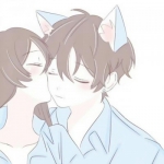 好看动漫情头一对两张甜蜜