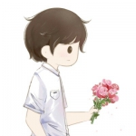 q版情头一左一右可爱图片