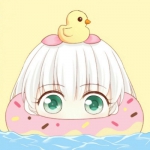 可爱情头一左一右好看高清卡通图片