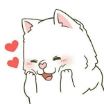 情头萌萌哒一对卡通可爱一左一右