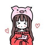 可爱的q版闺蜜头像图片