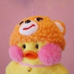 超萌可爱的玩偶情头一左一右图片