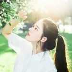 唯美的仙气十足清新女头图片