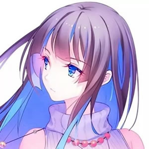 个性动画女头像
