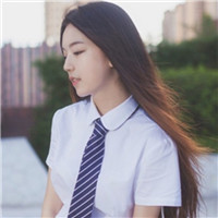 女头学生装唯美