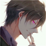 冷酷的动漫头像帅哥侧脸图片