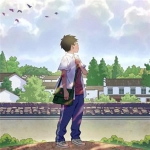 动漫情头文艺动漫一左一右