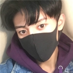 帅气的戴口罩头像男生图片