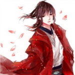 帅气的古风红衣美男头像图片