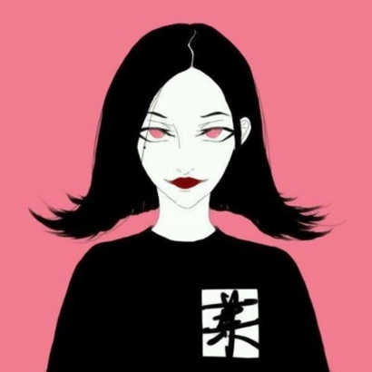 卡通情头一男一女一对