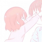 情头二次元两张分开高清图片好看