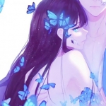 情侣的动漫拥抱头像图片