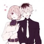 qq动漫情头两人一张好看高清