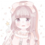 可爱少女动漫闺蜜头像图片