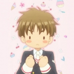 可爱的卡通呆萌情头一左一右图片