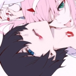 微信好看高清的动画头像情侣图片