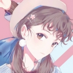 可爱动漫情头一左一右两张