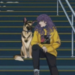 超酷的彩绘气质插画女头图片