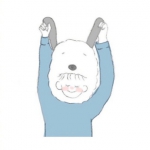 微信卡通呆萌一对两张一男一女情头图片