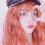 染头发的女生霸气头像社会图片