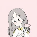 简单又可爱的二次元女头图片