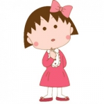 超萌的时尚小丸子微信头像图片