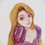 超级好看彩绘图片人物女头