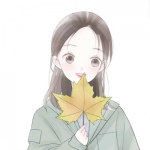 清纯的手绘简单气质头像图片